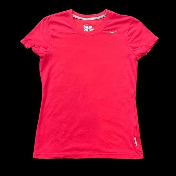 Nike Dri-Fit Cotton Tee size Medium Pink - Picture 2 of 8